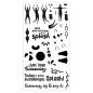 Preview: Sizzix - Stempelset "Synchronized Swimmers" Clear Stamps Design by Catherine Pooler