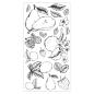 Preview: Sizzix - Stempelset "Botanical Fruit" Clear Stamps Design by Lisa Jones