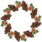 Preview: Sizzix - Stempelset "Nature Butterflies" Clear Stamps Design by Lisa Jones