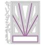 Preview: Sizzix - Stanzschablone "Refined Rays" Thinlits Craft Dies by Stacey Park