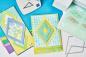 Preview: Sizzix - Schablone "Uptown Adornment" Stencil Design by Stacey Park