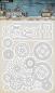 Preview: Studio Light - Stanzschablone "Gears & Ticket" Dies