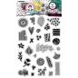 Preview: Studio Light - Stempelset "Journaling deco" Cling Stamp Design by Art by Marlene
