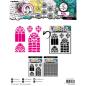 Preview: Studio Light - Schablone "Window" Stencil Design by Art by Marlene