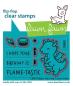 Preview: Lawn Fawn - Stanzschablone "Little Dragon Flip Flop" Dies