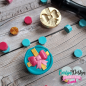 Preview: Carlijn Design - Wachssiegel Stempel "3D Strik" Wax Seal Stamp 47