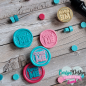 Preview: Carlijn Design - Wachssiegel Stempel "Open Me" Wax Seal Stamp 48