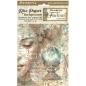 Preview: Stamperia - Decopatch Papier "Backgrounds" Decoupage A6 - 8 Bogen  