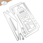 Preview: Elizabeth Craft Designs - Stanzschalone "Large Envelope Pocket" Dies
