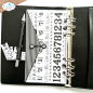 Preview: Elizabeth Craft Designs - Stempelset "Measurements" Clear Stamps