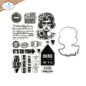 Preview: Elizabeth Craft Designs - Stempel & Stanzeschablone "Frida at Home" Stamp & Dies