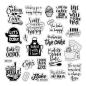 Preview: Crafters Companion - Stempelset "Baked with Love" Clear Stamps