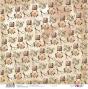 Preview: Papers For You - Leinwandpapier "L'Atelier" Paper Pack Canvas 30,5x31 cm - 8 Bogen 