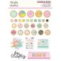 Preview: Simple Stories - Decorative Brads "Crafty Things" 