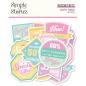 Preview: Simple Stories - Stanzteile "Crafty Things" Patches Bits & Pieces 