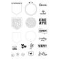Preview: Simple Stories - Stempelset "Crafty Things" Clear Stamps 