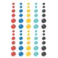 Preview: Simple Stories - Enamel Dots "Say Cheese Epic" 60 Stück 