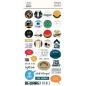 Preview: Simple Stories - Aufkleber "Say Cheese Galaxy" Foam Sticker