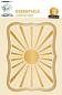 Preview: Creative Craft Lab - Studio Light - Hot Foil Plate "Sunburst"