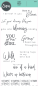 Preview: Sizzix - Stempelset "Born to Bloom" Clear Stamps