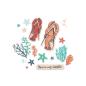 Preview: Sizzix - Stanzschablone & Stempelset "You're my Lobster" Framelits Craft Dies & Clear Stamps