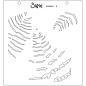 Preview: Sizzix - Schablone "Fern" Layered Stencil
