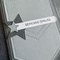 Preview: Simple and Basic - Stanzschablone 10,14,3cm "Reverse Fishtail w/Stars" Dies