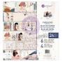 Preview: Prima Marketing - Designpapier "Indigo" Paper Pack 12x12 Inch - 24 Bogen