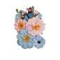 Preview: Prima Marketing - Papier Blumen "Spring Abstract" Flowers Traced Memories