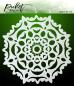 Preview: Picket Fence Studios - Schablone "Hand Cut Snowflake" Stencil 6x6 Inch