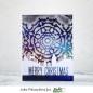 Preview: Picket Fence Studios - Schablone "Hand Cut Snowflake" Slim Line Stencil 4x10 Inch