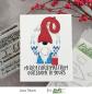 Preview: Picket Fence Studios - Stempelset "A Gnome Christmas" Clear stamps