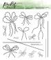Preview: Picket Fence Studios - Stempelset "Handmade Twine Bows" Clear stamps