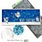 Preview: Picket Fence Studios - Schablone "Reversed Hand Cut Snowflake" Slim Line Stencil 4x10 Inch