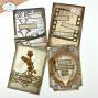 Preview: Elizabeth Craft Designs - Stempelset "Travel Phrases" Clear Stamps