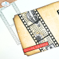 Preview: Elizabeth Craft Designs - Stempelset "Textures" Clear Stamps