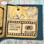 Preview: Elizabeth Craft Designs - Stempelset "Passport Stamps" Clear Stamps