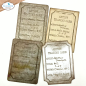 Preview: Elizabeth Craft Designs - Stempelset "Classic ATC Stamps" Clear Stamps