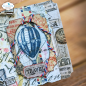 Preview: Elizabeth Craft Designs - Stempel & Stanzeschablone "Around the World" Stamp & Dies