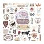 Preview: Prima Marketing - Stanzteile & Aufkleber "Farm Sweet Farm" Ephemera & Sticker