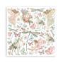 Preview: Stamperia - Designpapier "Wonderland" Paper Pack 8x8 Inch - 10 Bogen