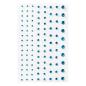 Preview: Spellbinders - Schmucksteine "Capri Blue" Gemstones 108 Stück