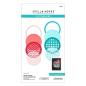 Preview: Spellbinders - Stanzschablone "Stitched Edge Circle Backgrounds" Dies