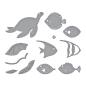 Preview: Spellbinders - Stanzschablone "Underwater Marine Life" Dies