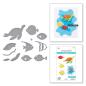 Preview: Spellbinders - Stanzschablone "Underwater Marine Life" Dies