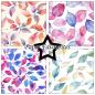 Preview: Paper Favourites - Designpapier "Iridescent Leaf Texture" Paper Pack 6x6 Inch - 24 Bogen