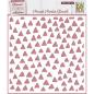 Preview: Nellie Snellen - Schablone 15x15cm "Triangles" Planer Essential Collection Stencil 