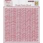 Preview: Nellie Snellen - Schablone 15x15cm "Chevron" Planer Essential Collection Stencil 