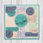 Preview: Nellie Snellen - Schablone 15x15cm "Chevron" Planer Essential Collection Stencil 