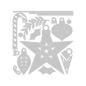 Preview: Sizzix - Stanzschablone "Festive Decorations" Thinlits Craft Dies by Olivia Rose